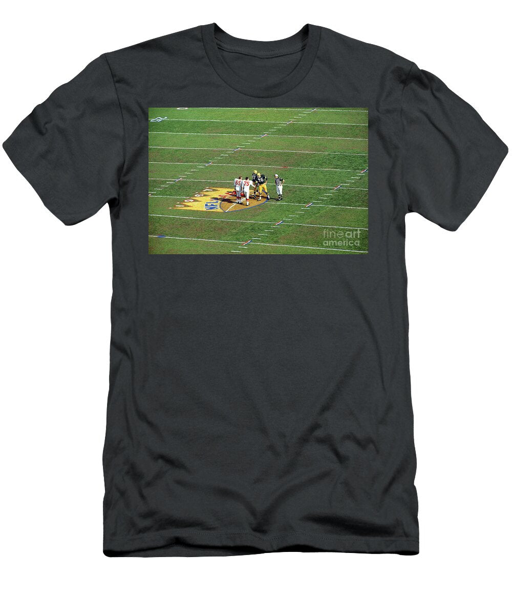 Coin Toss Before Super Bowl Neil Leifer T-Shirt