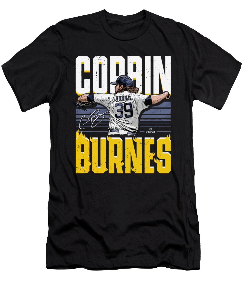 Corbin Burnes Flames Kelvin Kent T-Shirt