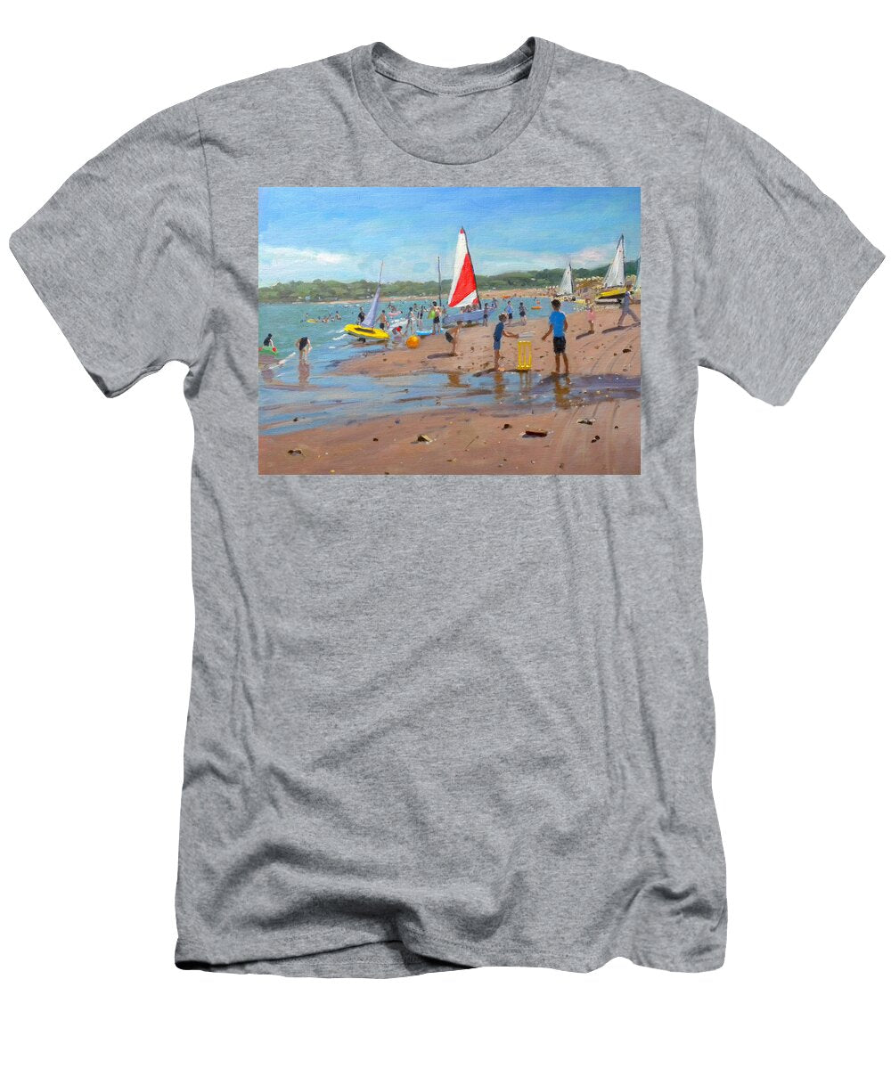 Cricket and Red and White Sail Andrew Macara T-Shirt