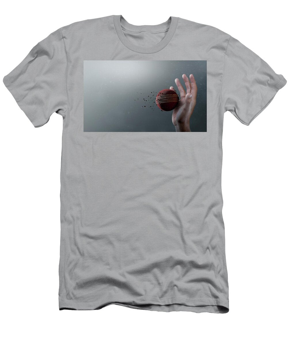Cricket Ball in Flight Allan Swart T-Shirt
