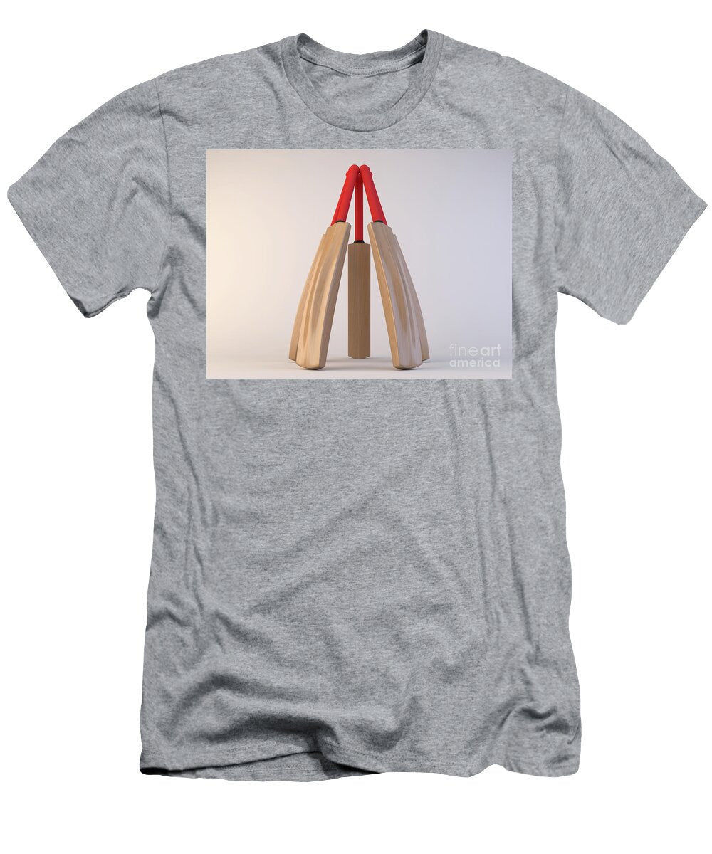 Cricket Bat Circle Dislay Allan Swart T-Shirt