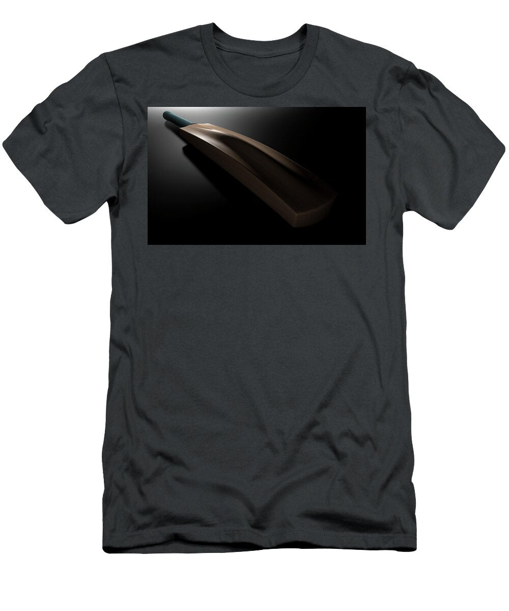 Cricket Bat Dark Allan Swart T-Shirt