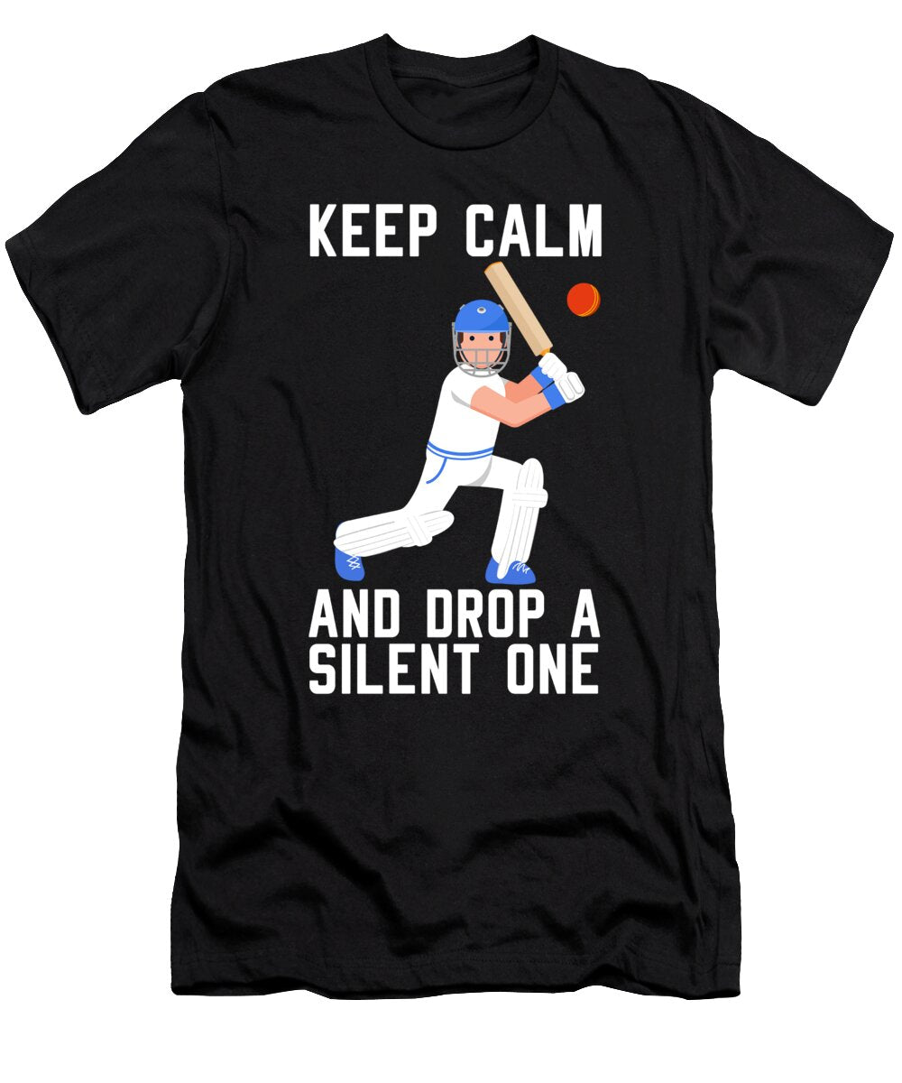 Cricket Cricket Ball Cricket Children Cricketer Steven Zimmer T-Shirt