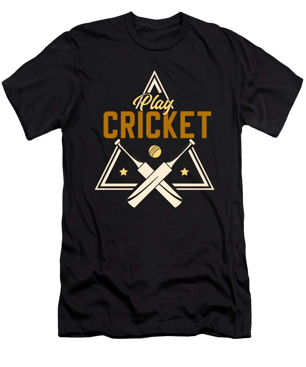Cricket Cricket Gift Cricketer Sport Steven Zimmer T-Shirt