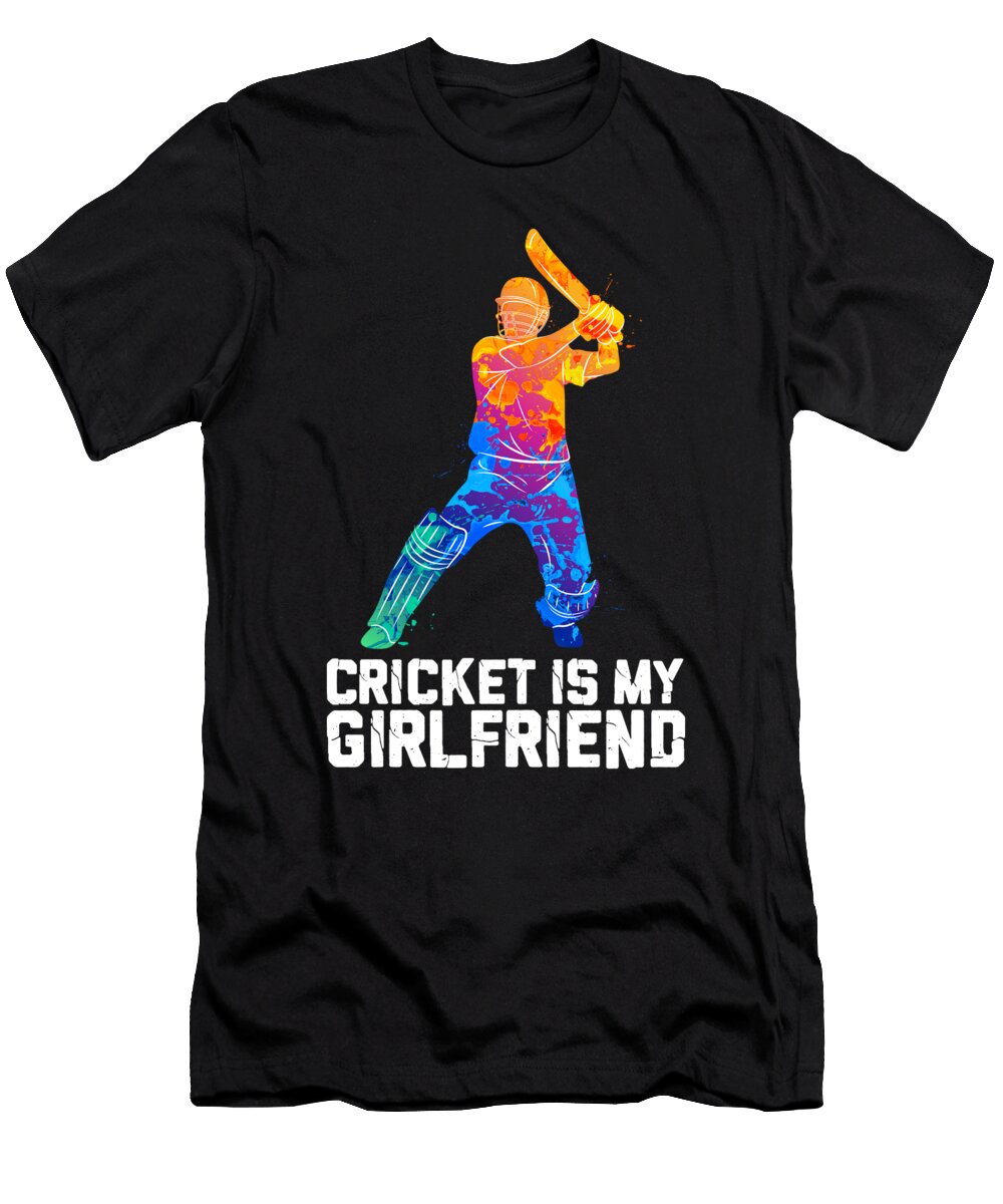 Cricket Cricket Player Cricketer Cricket Ball Steven Zimmer T-Shirt