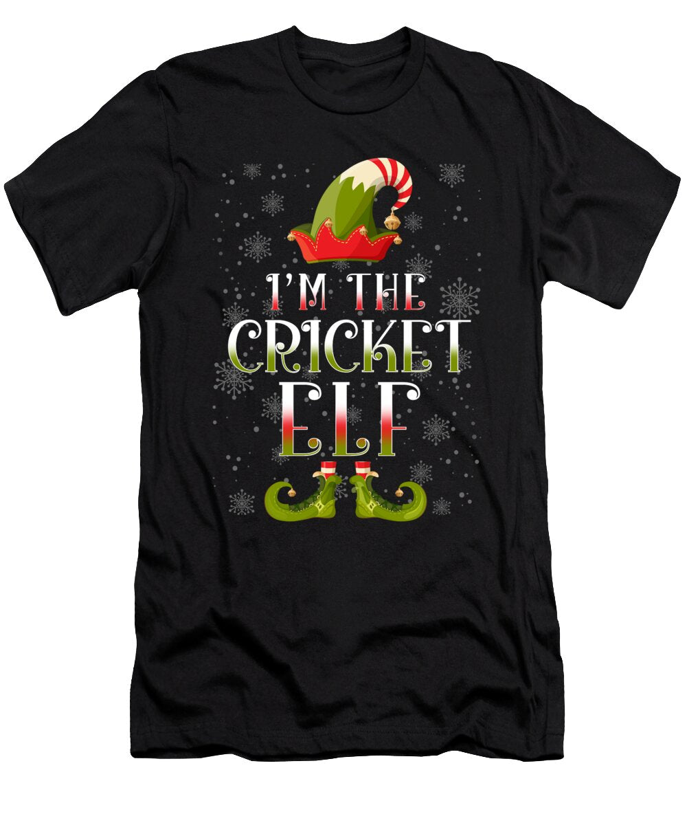 Cricket Elf Christmas Manuel Schmucker T-Shirt