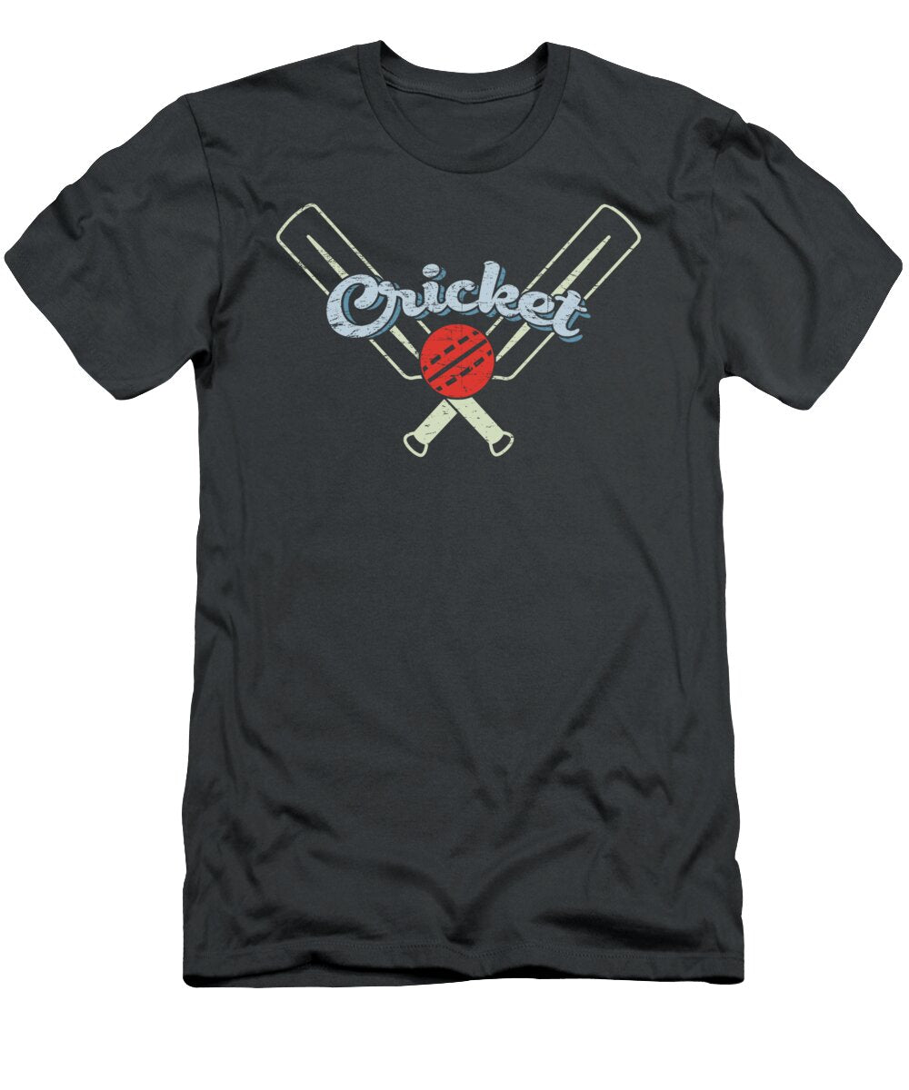 Cricket for Men Women Kids Coach Bowler Batsman Crazy Squirrel T-Shirt