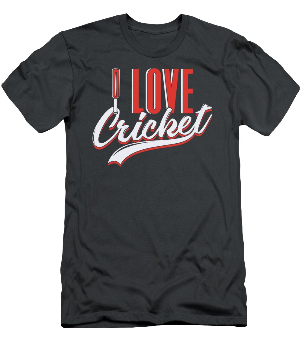 Cricket for Men Women Kids Player Batsman Bowler Crazy Squirrel T-Shirt