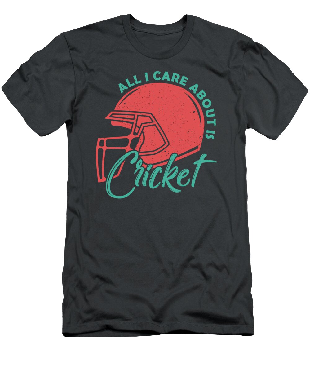 Cricket for Men Women Kids Team Batsman Bowler Crazy Squirrel T-Shirt