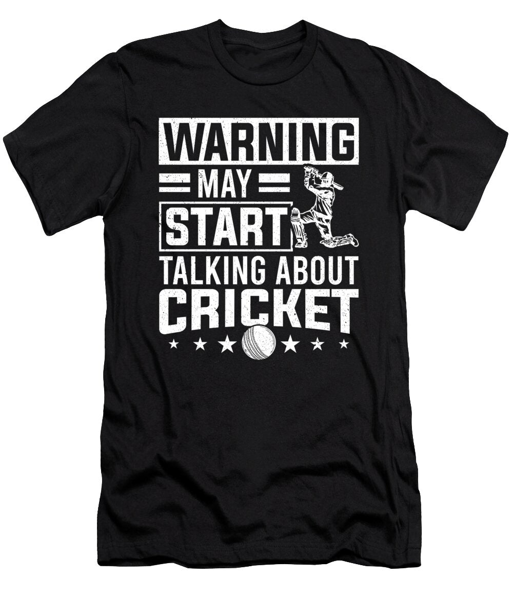 Cricket Game My Start Talking About Cricket Colorfulsnow T-Shirt