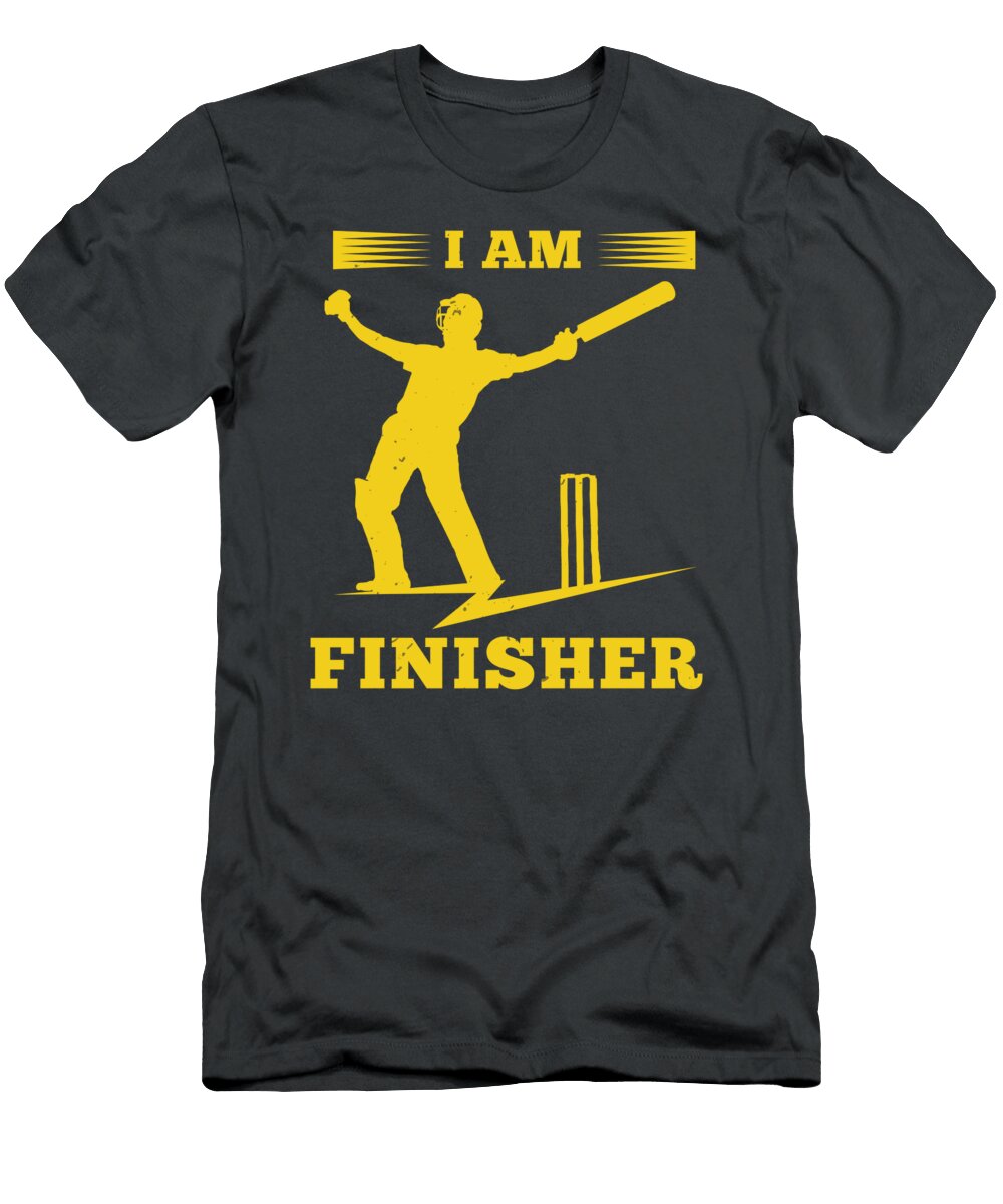 Cricket Gift I Am Finisher Funnygiftscreation T-Shirt