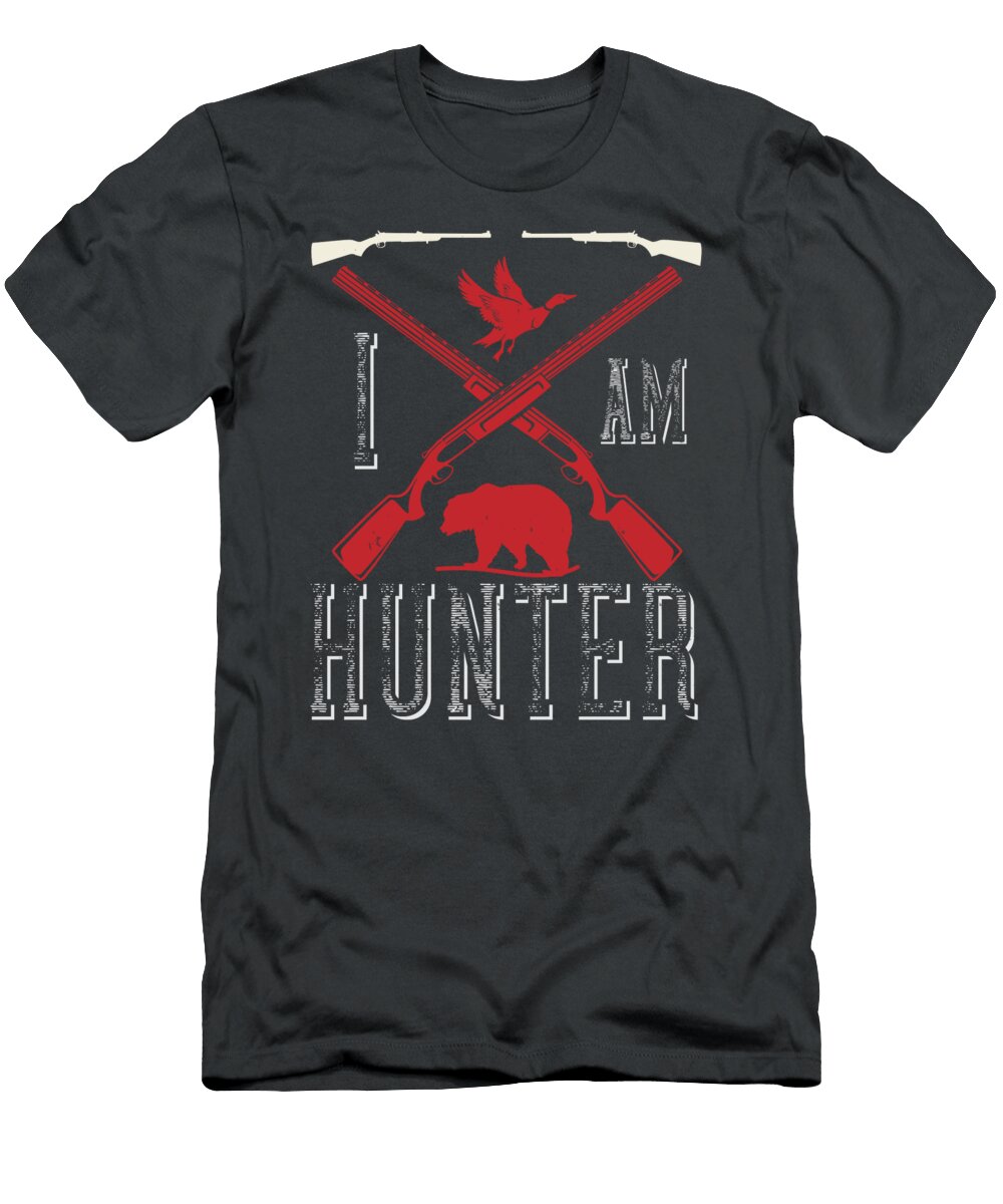 Cricket Gift I Am Hunter Funnygiftscreation T-Shirt