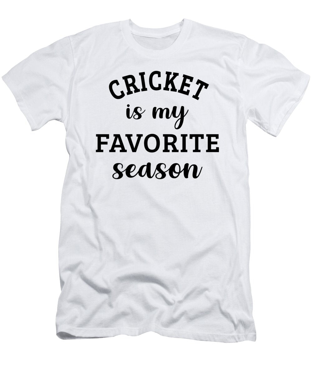 Cricket Is My Favorite Season Jensen Cena T-Shirt