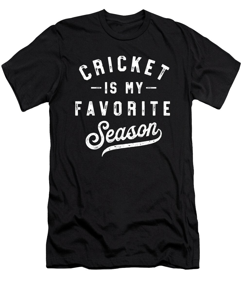 Cricket Is My Favorite Season Vintage Jensen Cena T-Shirt