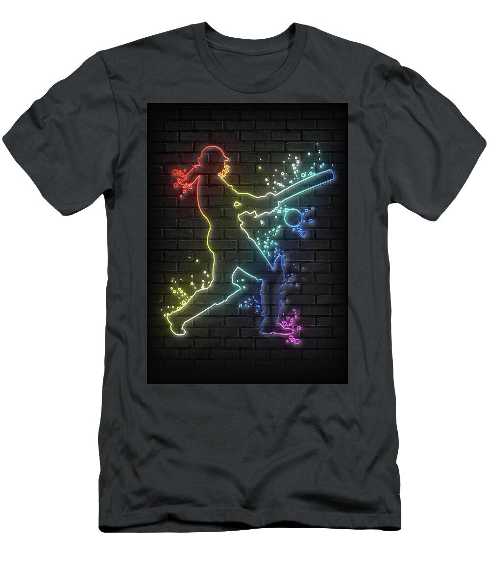 Cricket Player Woman Leith Huber T-Shirt