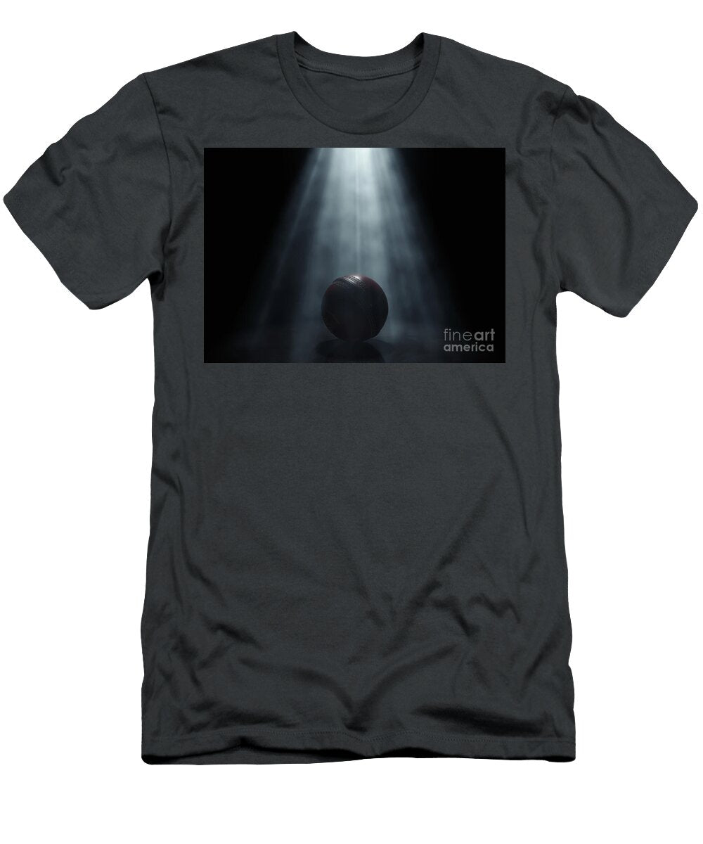 Cricket Sports Ball Ethereal Spotlight Allan Swart T-Shirt