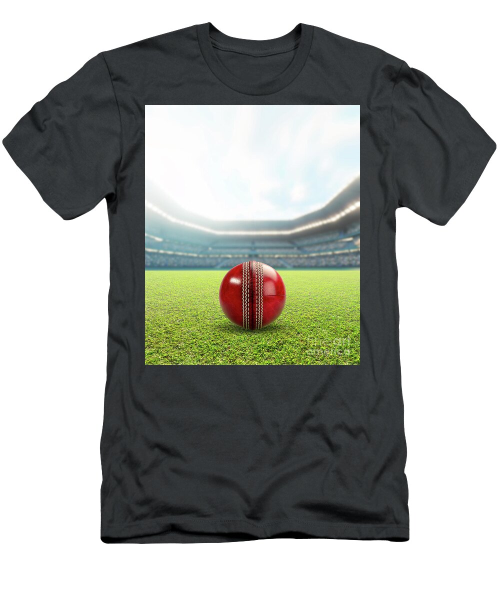 Cricket Stadium Day Allan Swart T-Shirt
