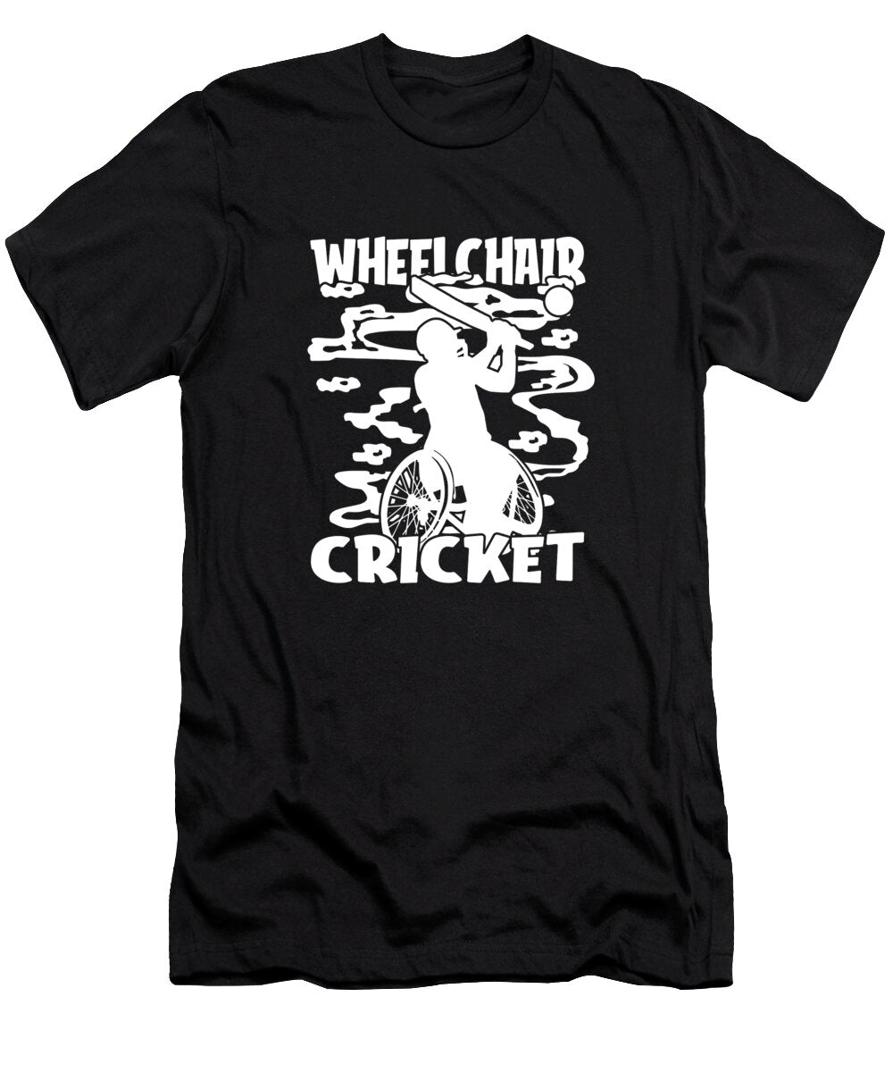 Cricketer Batsman Bowler Cricketing Umpire Cricket Crazy Squirrel T-Shirt
