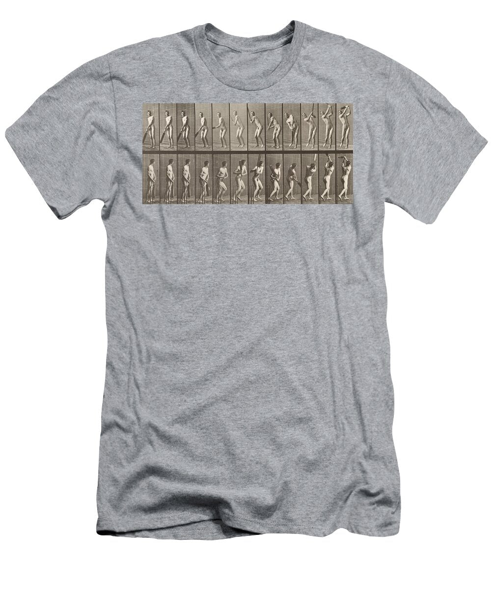 Cricketer Eadweard Muybridge T-Shirt