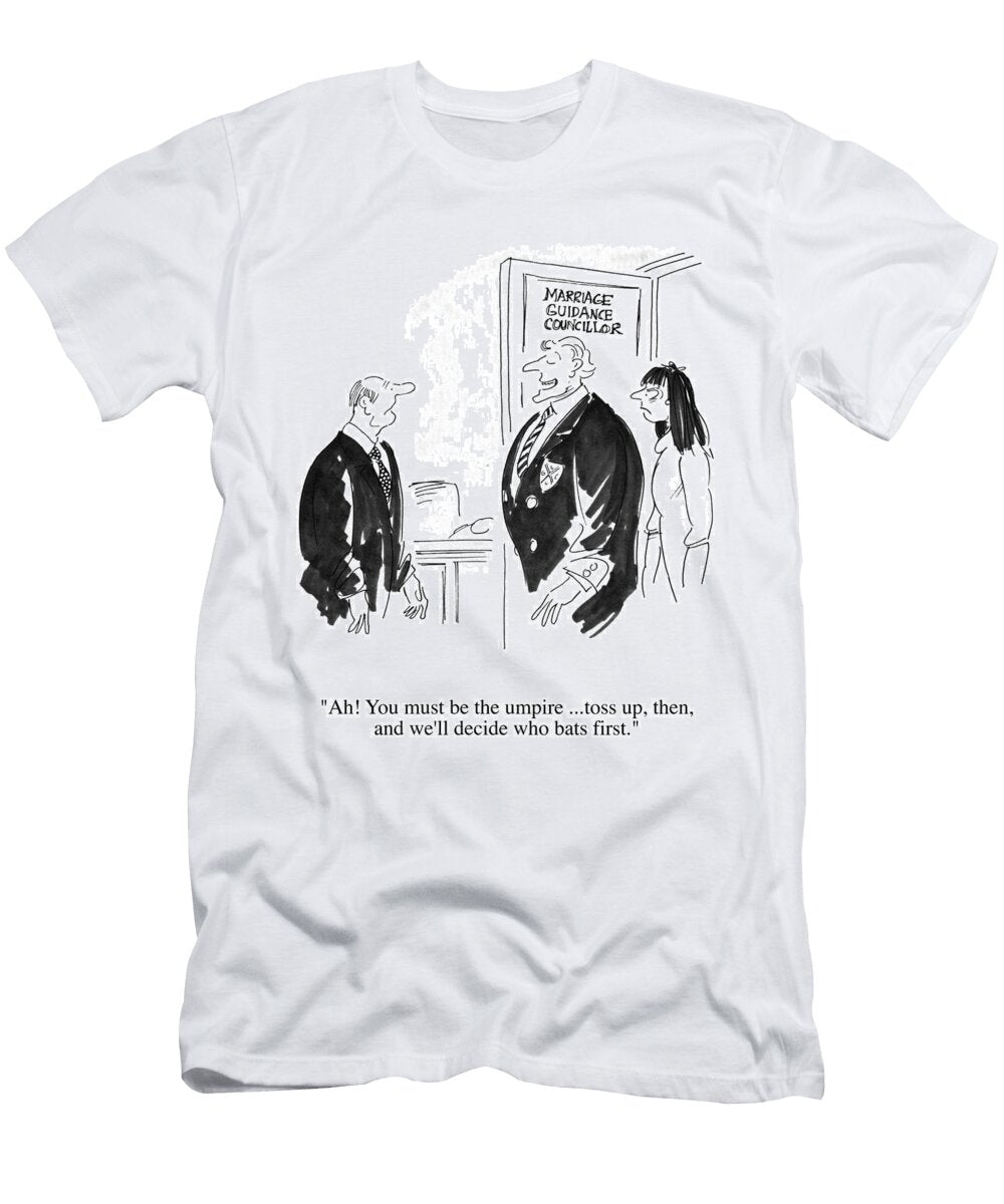 Cricketer Goes for Marriage Guidance Noel Ford T-Shirt
