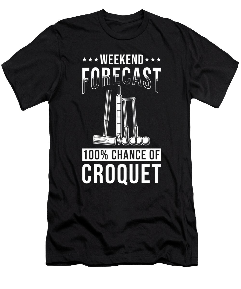 Croquet Saying Manuel Schmucker T-Shirt