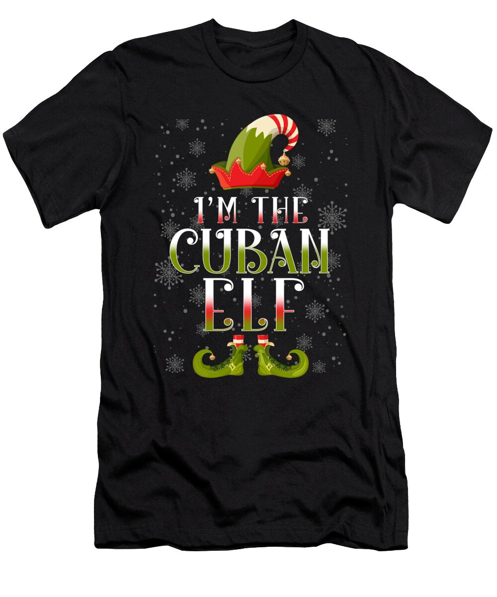 Cuban Elf Christmas Manuel Schmucker T-Shirt