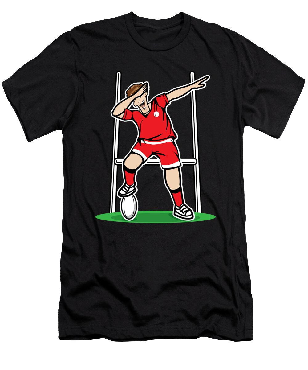 Dabbing Georgia Rugby Player 2019 Fans Kit for Georgian Supporters Players Coaches and Rugger Football Lovers Martin Hicks T-Shirt