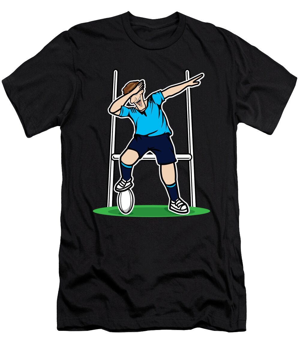 Dabbing Italy Rugby Player 2019 Fans Kit for Italian Supporters Players Coaches and Rugger Football Lovers Martin Hicks T-Shirt