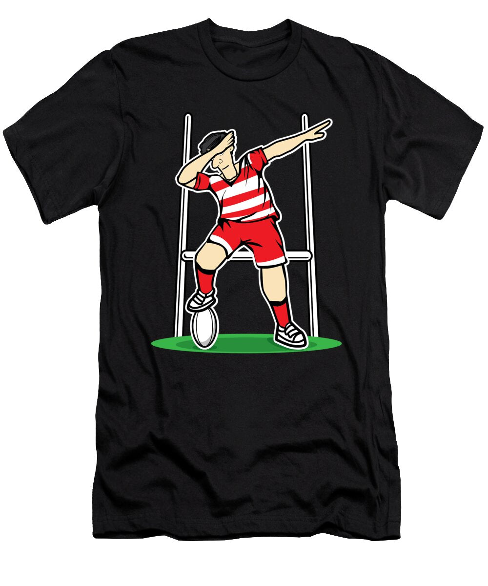 Dabbing Japan Rugby Player 2019 Fans Kit for Japanese Supporters Players Coaches and Rugger Football Lovers Martin Hicks T-Shirt