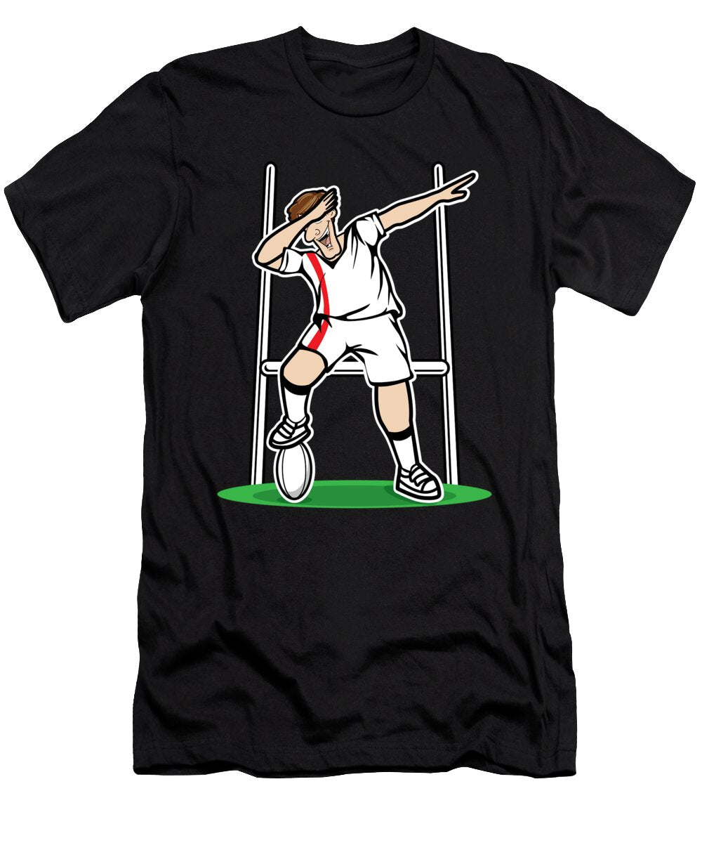 Dabbing Rugby Player 2019 Fans Kit for Supporters Players Coaches and Rugger Football Lovers Martin Hicks T-Shirt
