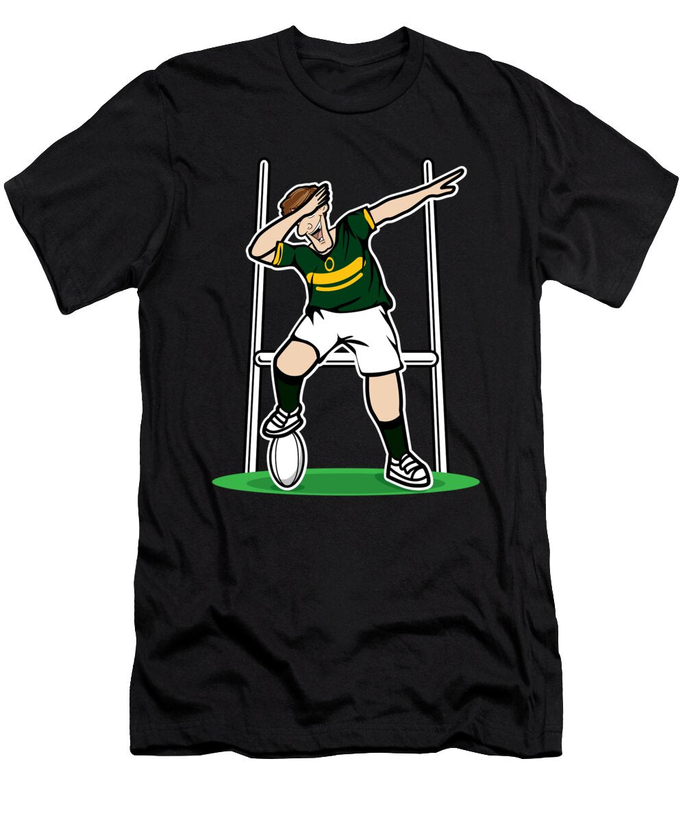 Dabbing South Africa Rugby Player 2019 Fans Kit for South African Supporters Players Coaches and Rugger Football Lovers Martin Hicks T-Shirt