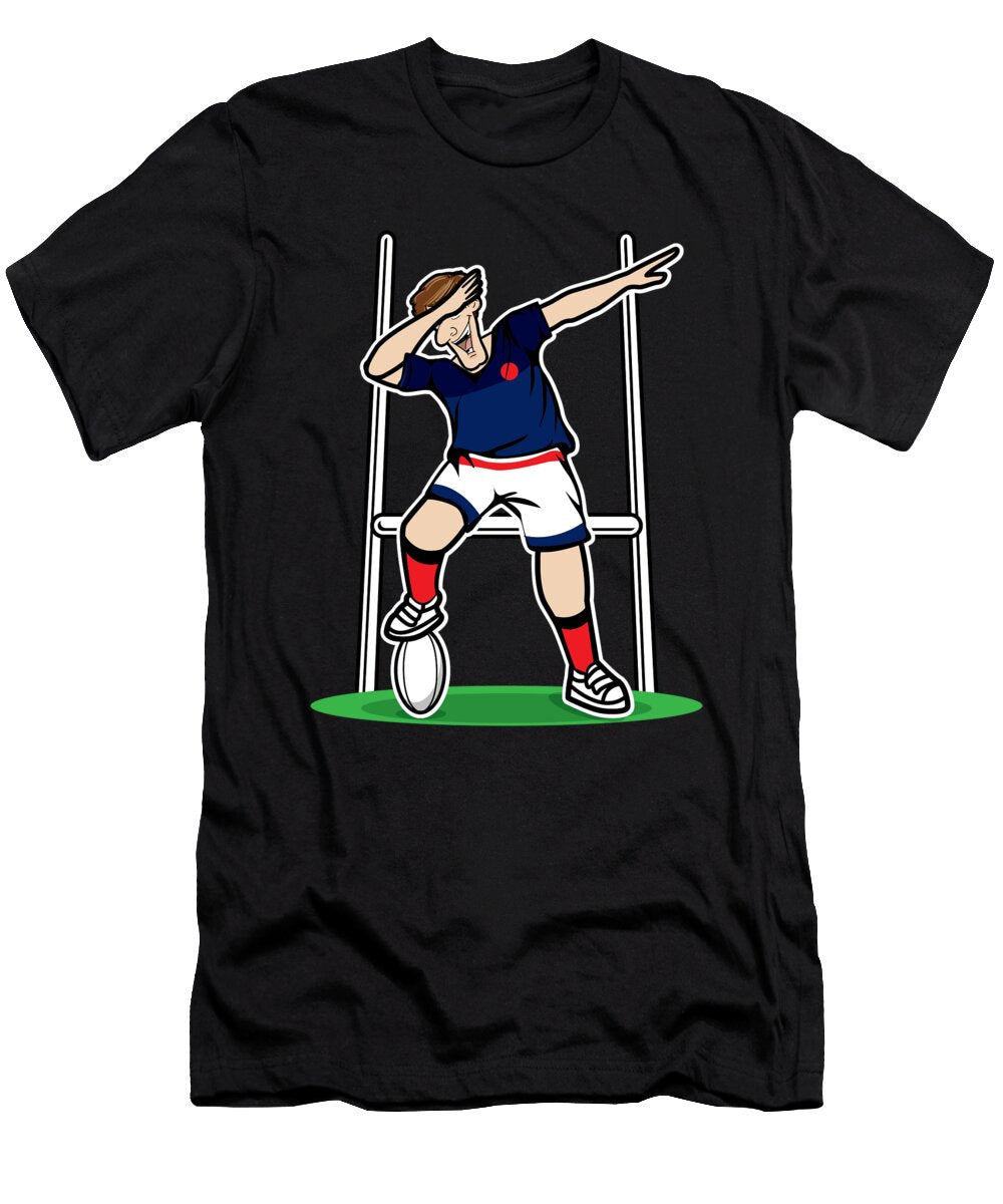 Dabbing USA Rugby Player 2019 Fans Kit for American Supporters Players Coaches and Rugger Football Lovers Martin Hicks T-Shirt
