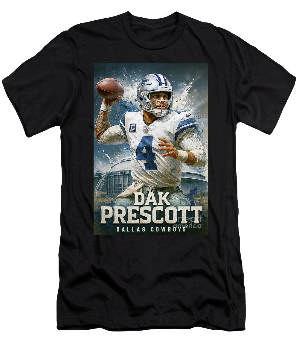 Dak Prescott Making a Splash 2 Robert Williams T-Shirt