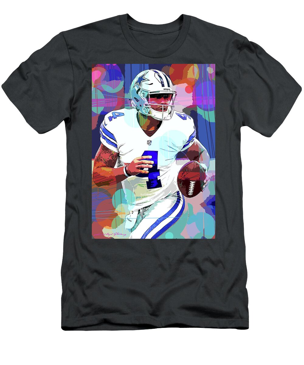 Dak Prescott Qb David Lloyd Glover T-Shirt