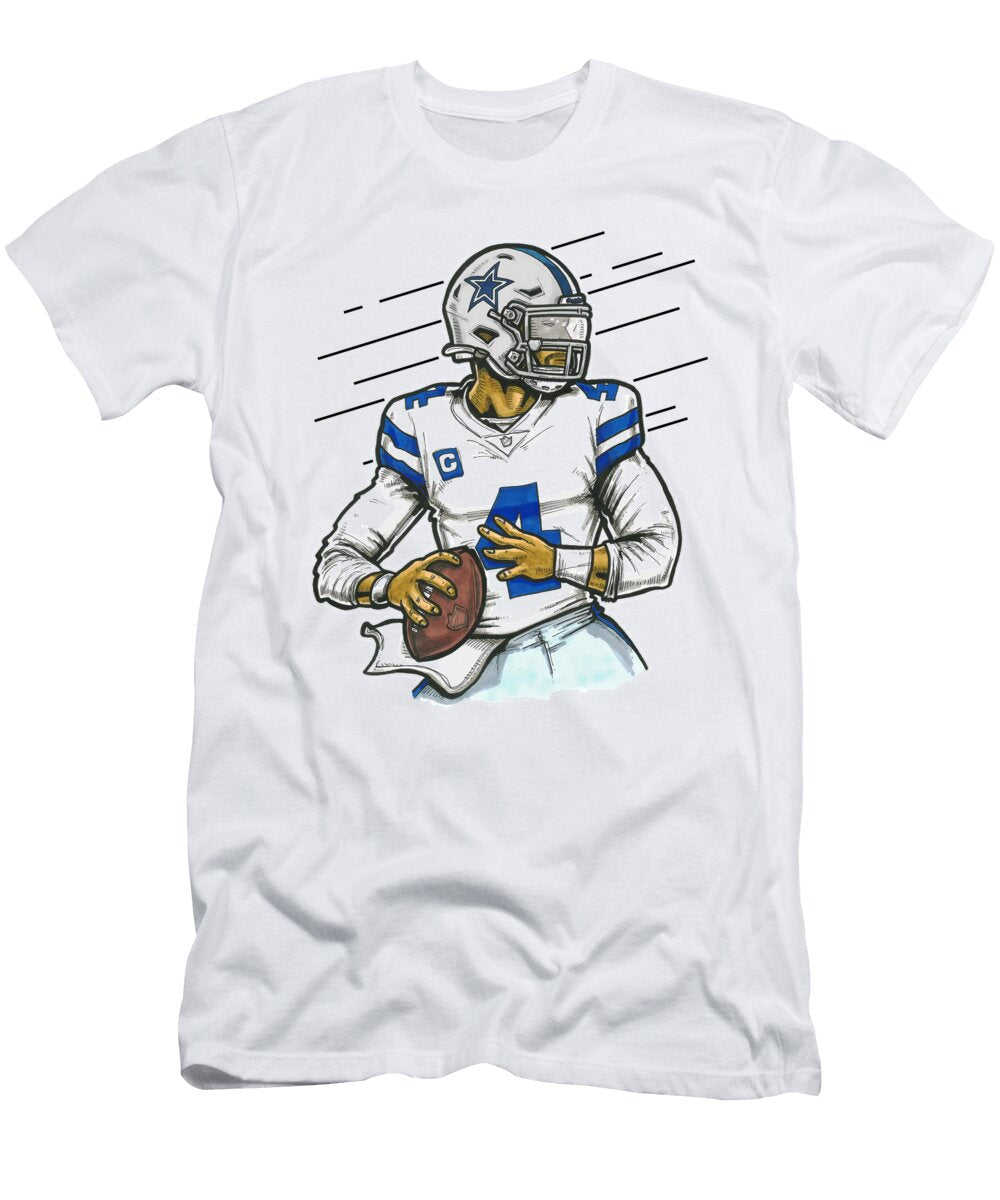 Dak Prescott White Richard Miller T-Shirt