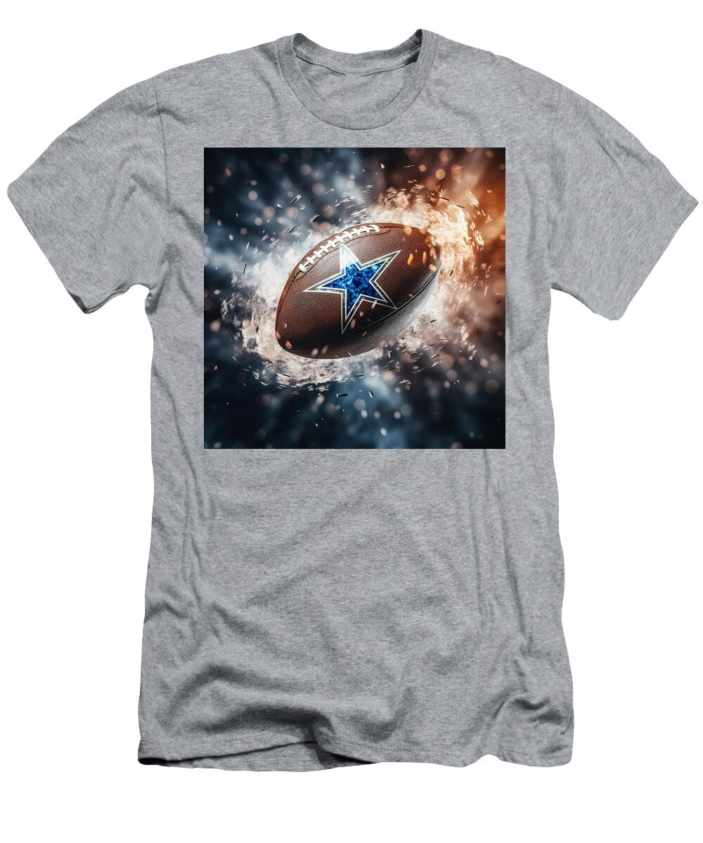 Dallas Cowboys Football Spiraling Out of Control Athena Mckinzie T-Shirt