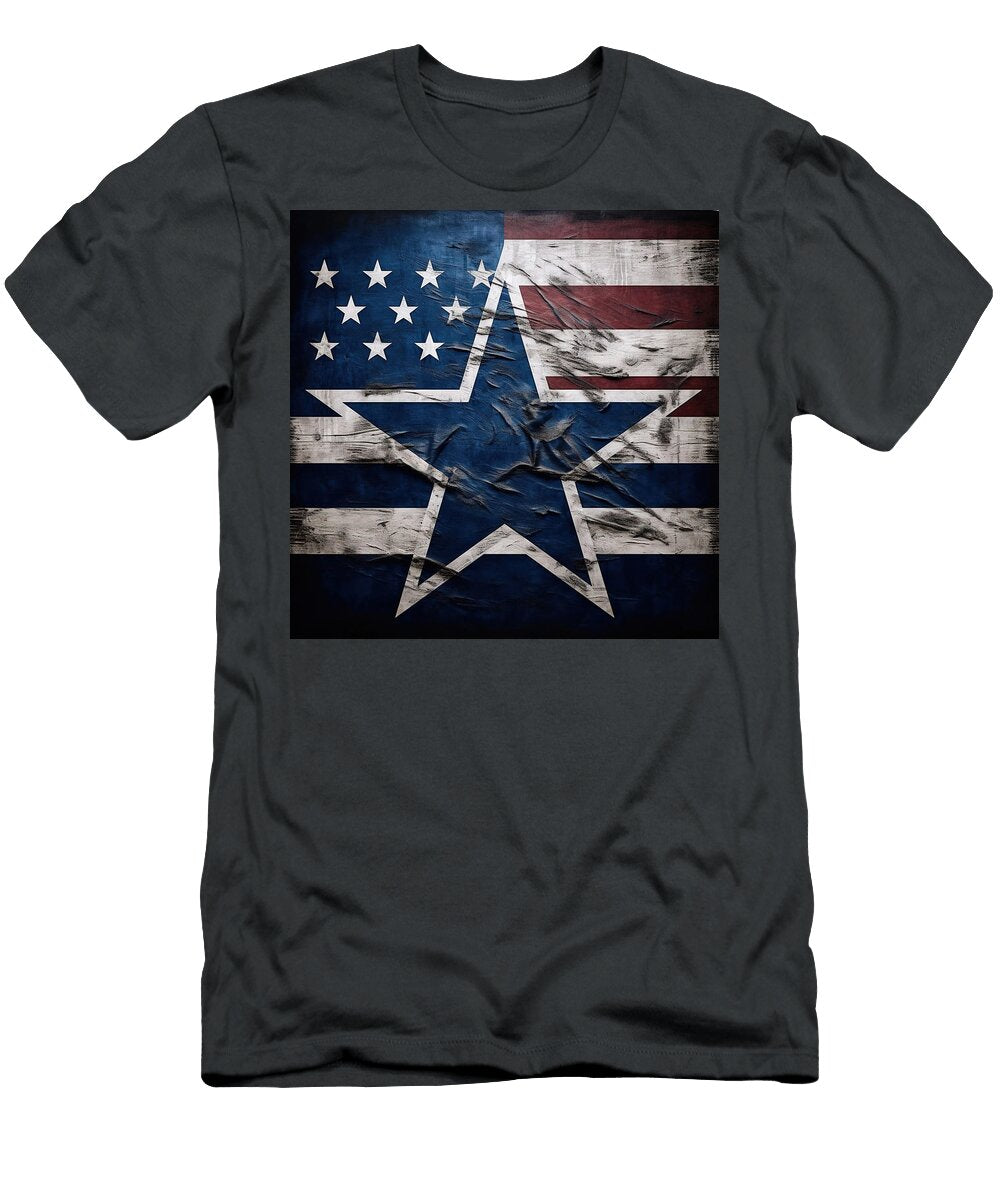 Dallas Cowboys Star Spangled Athena Mckinzie T-Shirt