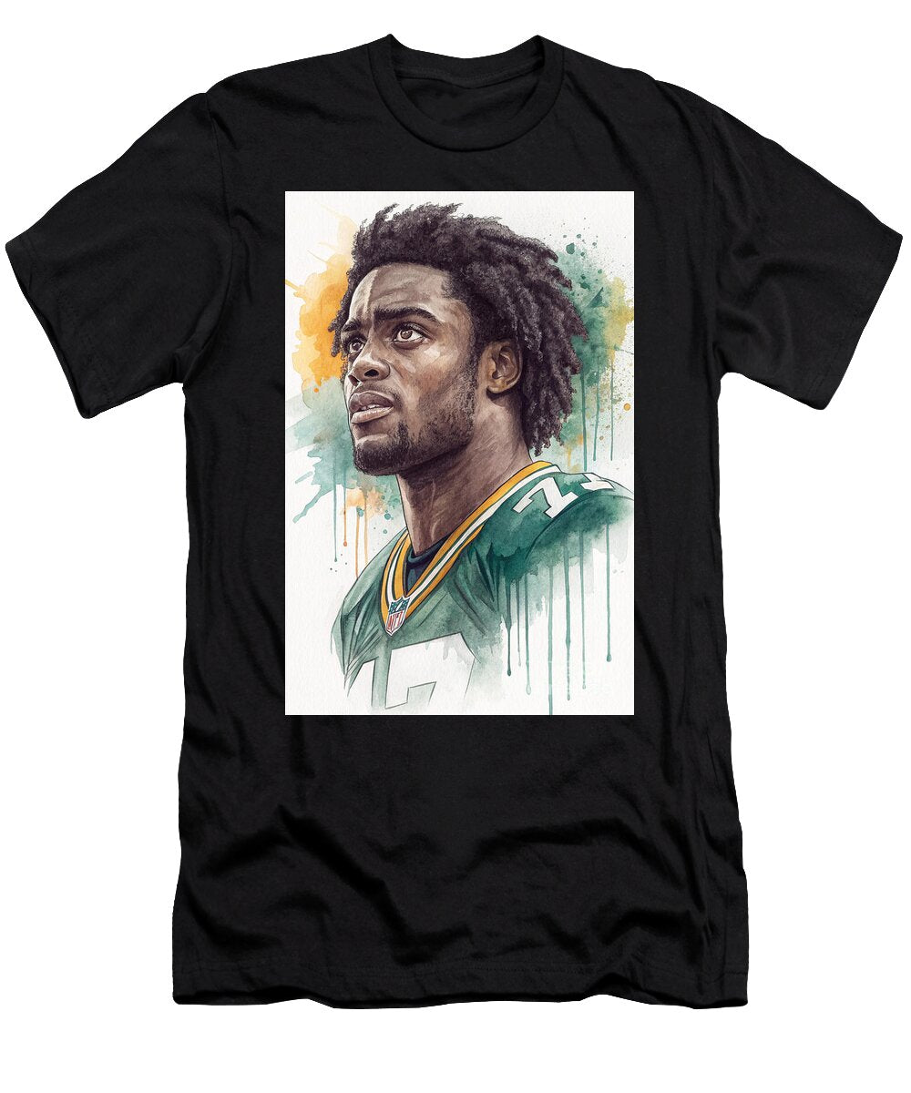 Davante Adams Portrait Carlos V T-Shirt