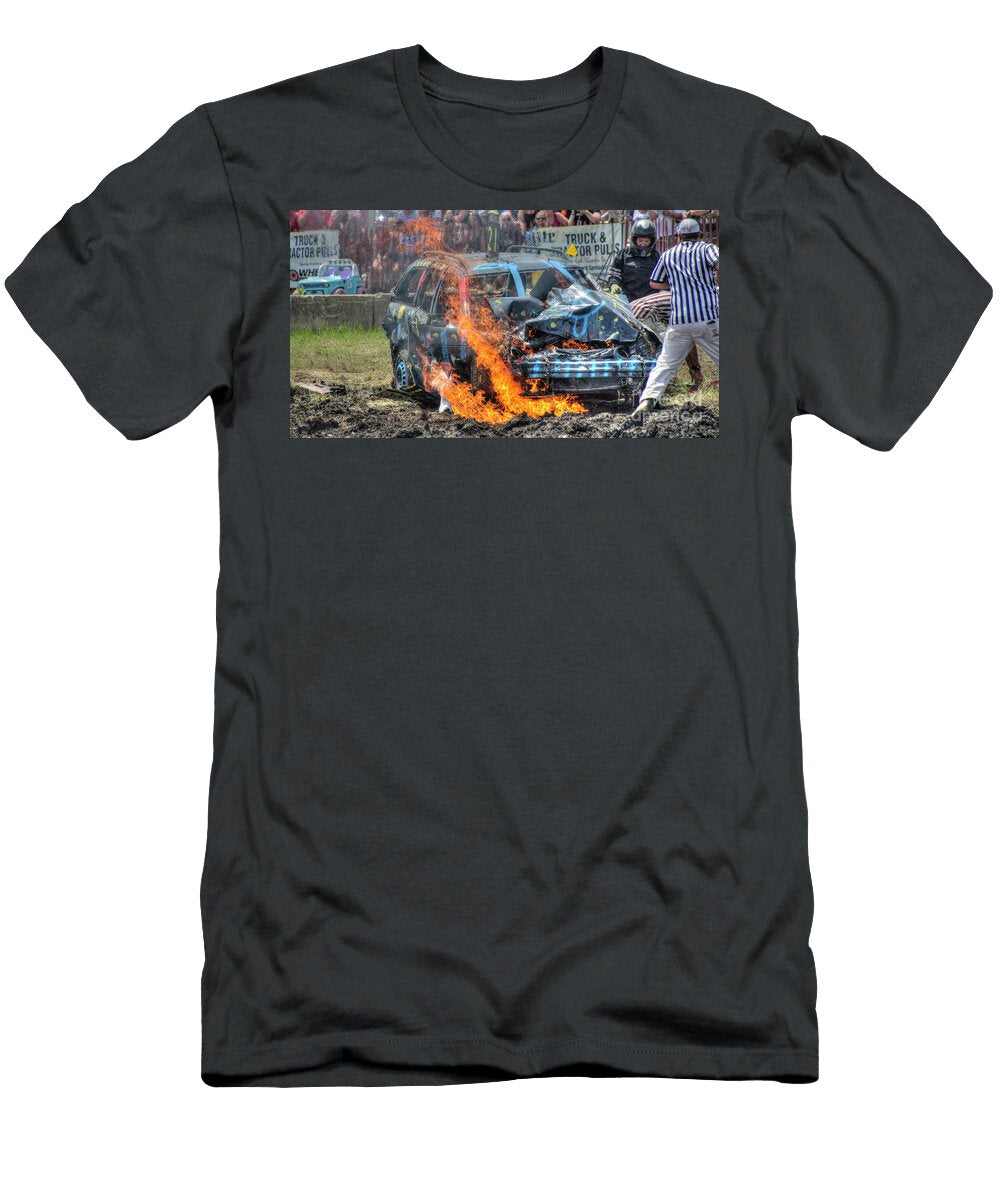 Demolition Derby Get Me Out Deborah Klubertanz T-Shirt