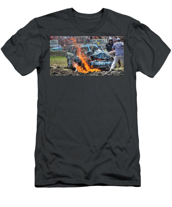 Demolition Derby Get Me Out Deborah Klubertanz T-Shirt