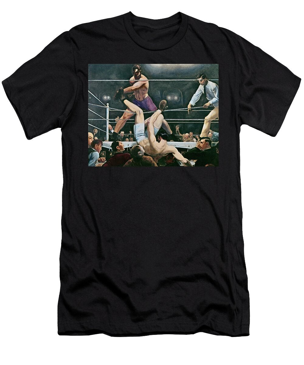 Dempsey V Firpo in New York City George Wesley Bellows T-Shirt
