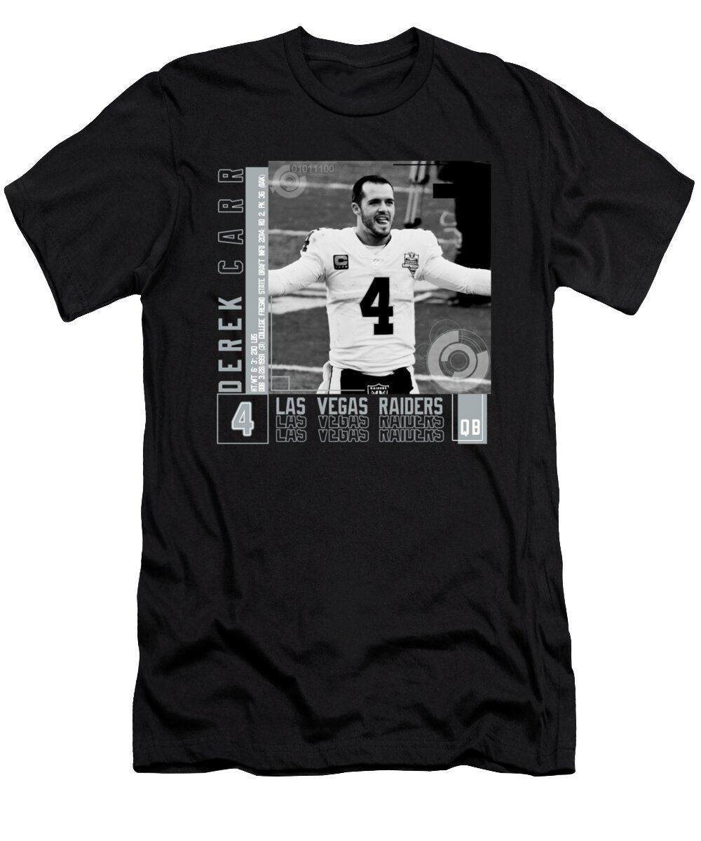 Derek Carr Football Kelvin Kent T-Shirt
