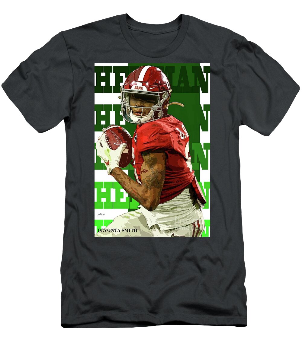 Devonta Smith Alabama Heisman Trophy Crimson Tide Sec Thomas Pollart T-Shirt