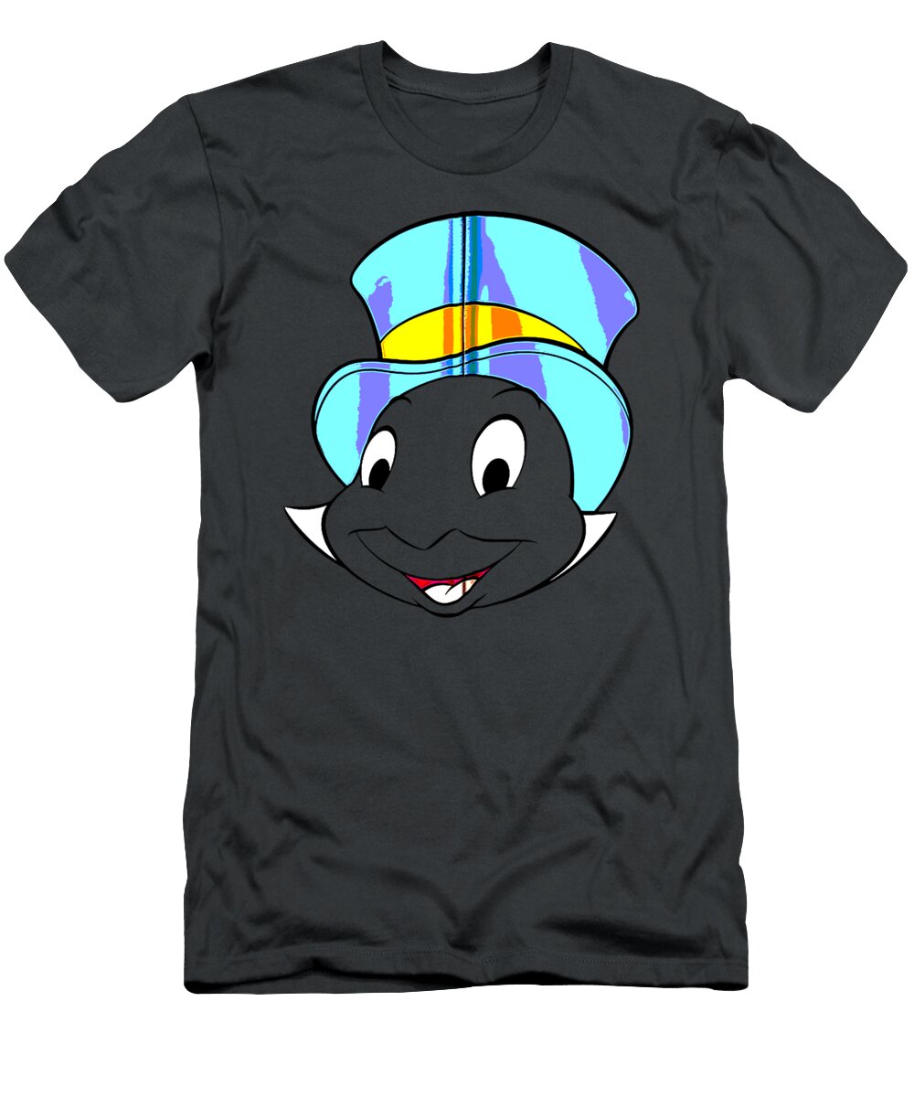 Disney Pinocchio Jiminy Cricket Big Face a Nikola T-Shirt