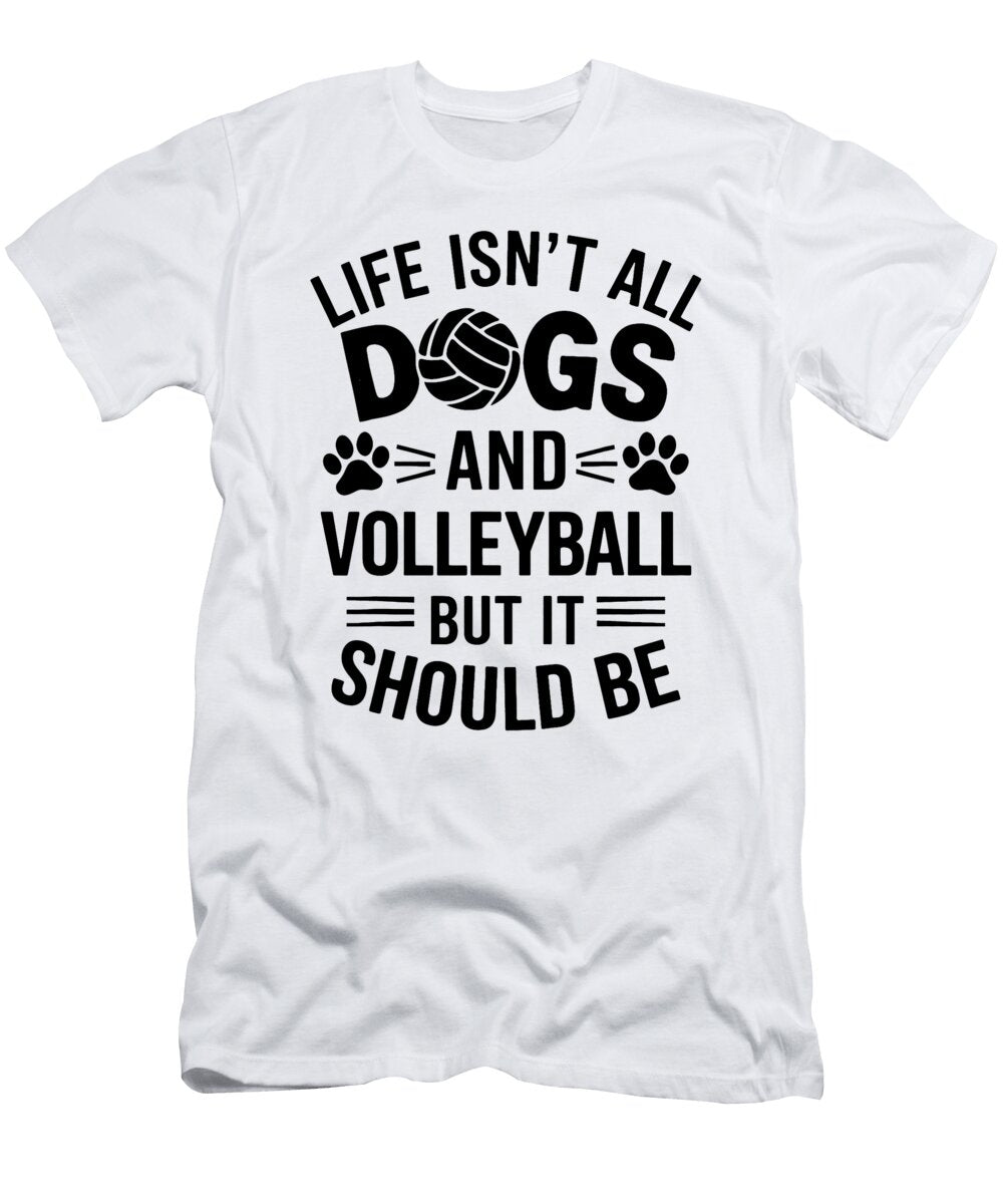 Dogs and Volleyball Funny Volleyball Studi Alex T-Shirt