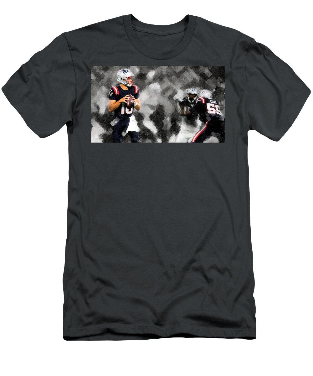 Drake Maye Is in the Zone 1 Robert Williams T-Shirt