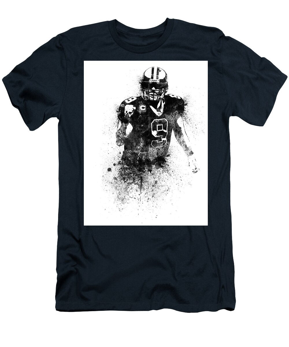 Drew Brees Watercolor Naxart Studio T-Shirt
