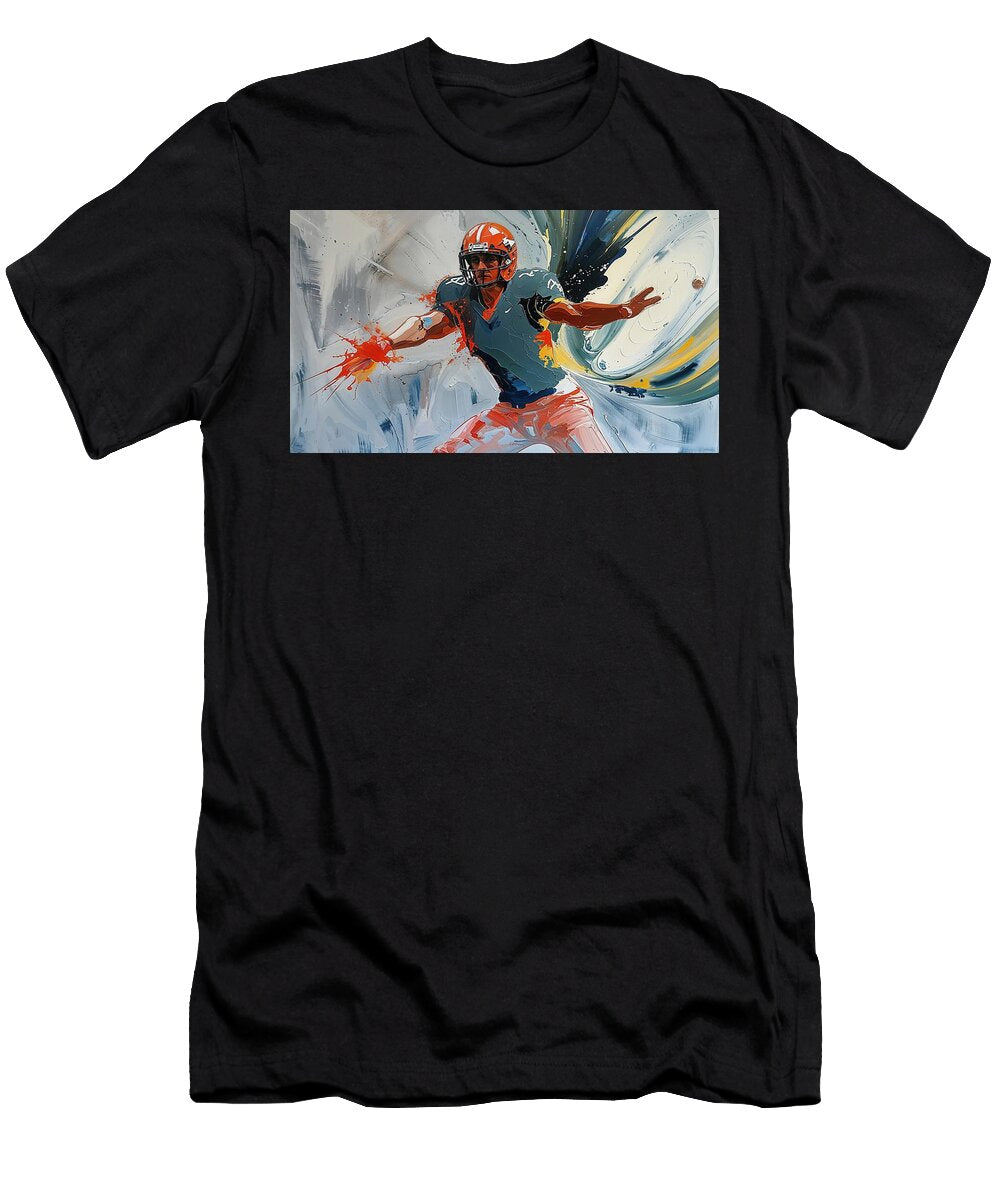 Dynamic Football Player in Action Gull G T-Shirt