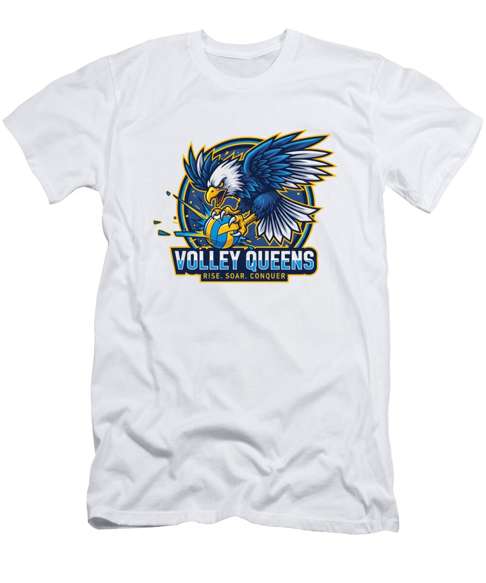 Eagle Volley Queens Emblem Dream Stuff T-Shirt