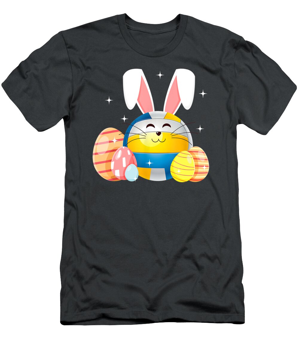 Easter Egg Volleyball Easter Day 2020 for Kids Julie Hurst T-Shirt